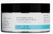 Deconstruct Hyaluronic Acid & Squalane Moisturizer | 0.2% Hyaluronic Acid 1% Squalane |Moisturizer For Normal Skin | Lightweight Moisturiser | For Long Lasting & Non-Greasy Hydration | 50Gm, Cream