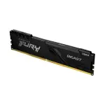 KINGSTON 金士頓 FURY BEAST系列 DDR4 3200MHZ 8G-黑色散熱片 KF432C16BB/8