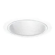 Juno Lighting RcssdDwnltTrim,6in,Wht/Wht,Baffle,Srs24 24 WWH Juno Lighting 24