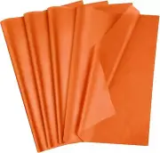 Orange Tissue Paper 80 Sheets Wrapping Tissue Paper Bulk 14x20 Inch Tissue Pa...