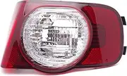BSSTORE Rear Fog Light Compatible with C!TROEN C3 Picasso from 2009 (Right - Passenger Side)