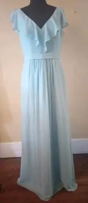 Jasmine Formal Women classic Women Size 12 dress Powder Blue Color
