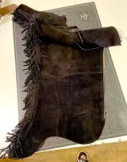 CHAPS - Black Suede - Medium (Used)