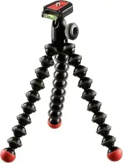 Gorillapod Action Video Tripod (Black and Red)- a Strong, Flexible, Lightweight