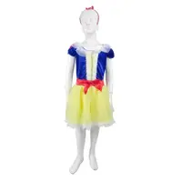 在飛比找蝦皮購物優惠-新版 兒童 短袖白雪公主洋裝 白雪公主洋裝 白雪公主 角色扮