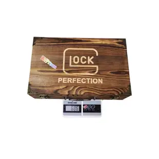 （圓仔）Glock木製槍箱盒 手提箱 木箱盒 手槍盒 珍藏盒