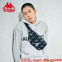 在飛比找露天拍賣優惠-側背包Kappa卡帕 正品春夏新款斜挎包腰包女時尚運動單肩胸