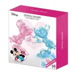 【SWAY日本代購】DISNEY 迪士尼 米奇米妮 情侶款 水晶透明 3D立體拼圖