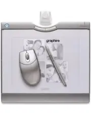 Wacom Graphire 6x8 Graphic Tablet CTE630BT W Pen & Mouse Bluetooth Wireless