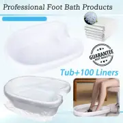 Ionic Detox Foot Spa Bath Tub Basin for All Detox Machines with 100 Liners New
