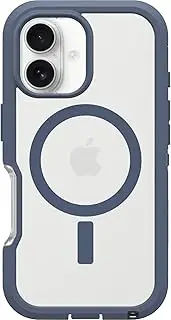 OtterBox Defender Series XT MagSafe Case for iPhone 16, Shockproof, Drop Proof, Ultra-Rugged, Protective Case, 7X Tested to Military Standard, Clear/Blue