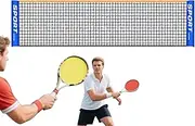Badminton Net for Backyard, Height Adjustable Kids Volleyball Net, Tennis Court Equipment, Sports Fitness Training Mesh for Beach Garden