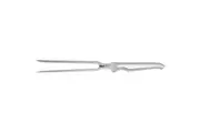 Furi Pro Japanese Steel Carving Fork Reverse-Wedge Utensil Silver 18cm Blade