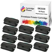 10 Pack Compatible Toner Cartridge for Dell 2330d 2330dn 2350d 2350dn (6,000 Pages)