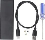 10Gbps Hard Drive Enclosure, Aluminum Alloy SSD Case for iOS Air 2012 A1425 1398 1465 1466 2013 A1398, Fast Transfer Speed, Support 6Gbps Protocol