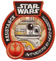 Funko Star Wars Smugglers Bounty Resistance BB-8 Patch