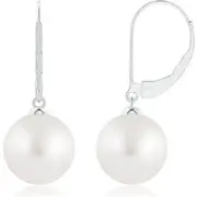 South Sea Pearl Earrings with Leverback