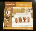 Copper Chef Copper Eggs XL w/Non-Stick Coating Egg Maker Boiled, Poached, & More