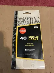 FRABILL Snelled Fishing Hooks 4833 Variety Of Sizes