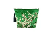 Manuka Flower Velvet Cosmetic Bag