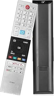 CT-8541 Compatible With Toshiba TV Remote Control Replacement Netflix + Prime Buttons Smart