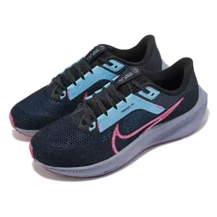 【NIKE 耐吉】慢跑鞋 Wmns Air Zoom Pegasus 40 SE 女鞋 黑 藍 反光 小飛馬 運動鞋(FJ2974-001)