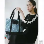 日本雜誌 SPRING 附贈 TSUMORI CHISATO 津森千里 貓咪圖案托特包 貓臉印花 手提袋 單肩包 購物袋