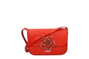 Kenzo Red Leather Crossbody Bag