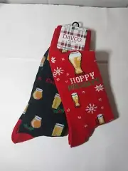 Davco Christmas 2 Pair Beer Socks Men's
