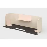 UFOU RAKO Mini Bookshelf for Upon Mini Table in Oat Milk
