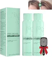 Magical Dry Hair Spray, Visulong Quick Volume Hair Long Lasting Refreshing Spray, Fluffy Volumizing Hair Spray, Magic Volume Hairspray, Wash Free Dry Hair Spray, Hair Oil for Fluffy Hair (2)
