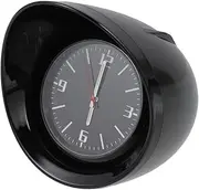 ULTECHNOVO 1 Set Car Clock Dash Clock Stick Clock Digital Dash Clock for Car Dashboard Clock Battery Clock Cars Automotive Clock Ornament Mini Desktop Clock Black Glass Mirror
