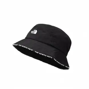 【The North Face】北臉 帽子 漁夫帽 運動帽 遮陽帽 CYPRESS BUCKET 黑 NF0A7WHAJK3