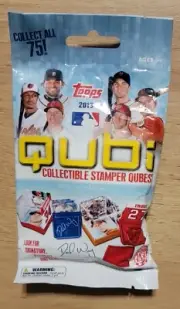Topps MLB 2013 Qubi Collectible Stamper Qubes!