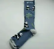 FIGS Compression Let's Save The Animals Panda Socks Size L