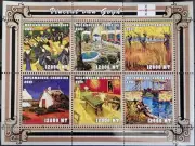 MOZAMBIQUE 2001 - HB V. VAN GOGH ._