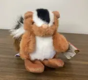Mary Meyer Tippy Toes Finger Puppet Scamper The Chipmunk NWT 1997 4"