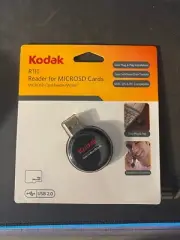 Kodak R-111 Reader Writer For MicroSD Cards 80037-RS USB 2.0 New