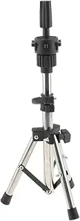 Ysyqkn Wig Holder Tripod Stand for Cosmetology Training, Black, 11.42-18.50inch
