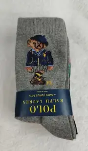 Polo Ralph Lauren & Bear Collection Designer Socks Bundle - Argyle & Pattern Mix