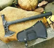 Tomahawk Axe Hatchet Survival Tactical Lumberjack Firewood Chopper Fiber Handle