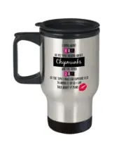 Chipmunks Travel Mug, Chipmunks Tumbler, Chipmunks Coffee Travel Mug