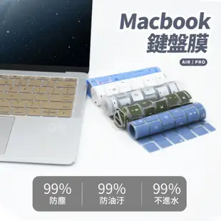 Macbook 鍵盤膜 適用 Apple Pro 13 14 16 Mac 透明鍵盤膜 保護膜 鍵盤膜 防塵膜 Y67