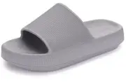 Pillow Slippers for Women and Men | House Slides Shower Sandals | Cushioned