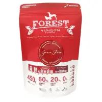 在飛比找蝦皮商城優惠-【FOREST森鮮】天然無穀低敏-全犬鹿肉配方 1磅(450