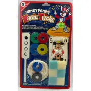 Vintage Hanky Panky Mickey Mouse Magic Tricks Set of 9 Separate Tricks Sealed