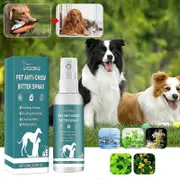 No-chew spray for puppies and cats, Bitter spray for dogs to stop chewing, Anti-chew bitter spray for pets, Powerful bitters stop pet fur chewing