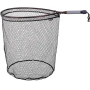 McLean Angling Rubber Mesh Bronze Short Handle Net