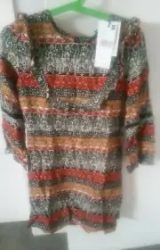 Pumpkin Patch urban angel Floral shift dress