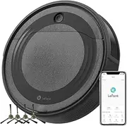 [LEFANT] Robotic Vacuum Cleaner, 4500Pa Suction Power, 180 Minutes Run Time, 6 Cleaning Modes, Precise Obstacle Avoidance 4cm, App/Alexa, for Pet Hair, Hair and Hard Floors, M310, Black